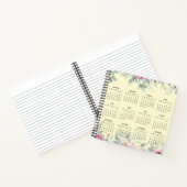 Carnet Simple Elegant Botanical 2026 Calendar |  (Intérieur)