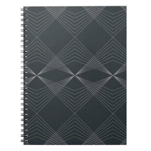 Carnet Simple, élégant, chic, luxueux art graphique en li (Devant)