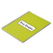 Carnet Simple et élégant (Côté gauche)