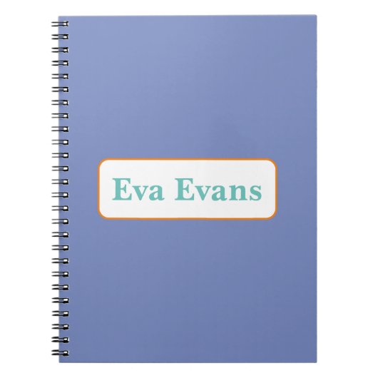 Carnet Simple et élégant (Devant)