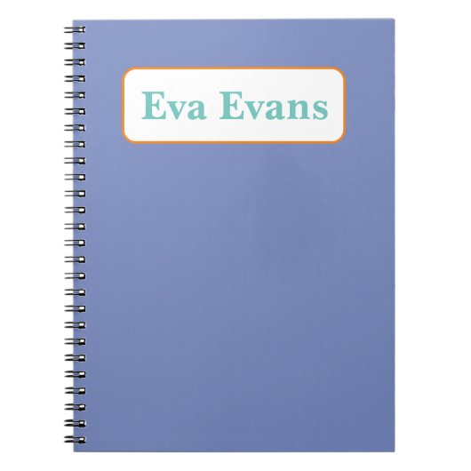 Carnet Simple et élégant (Devant)