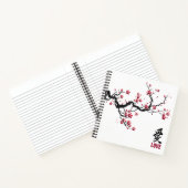 Carnet Simple et élégant Cherry Blossom Love Guestbook (Intérieur)