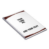 Carnet Simple et minimal ajouter votre parties scintillan (Côté Droit)