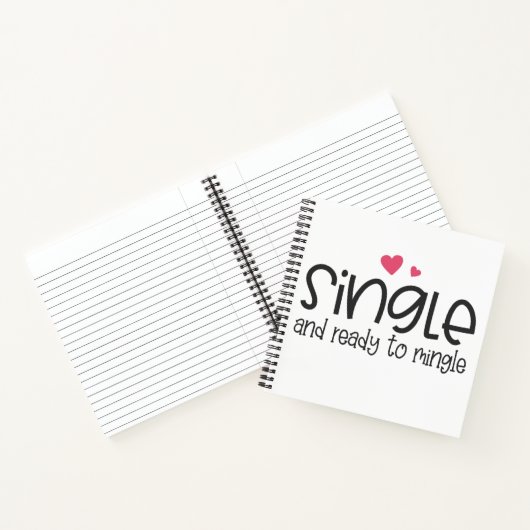 Carnet Simple et prêt à mélanger la Saint-Valentin | Carn (Intérieur)