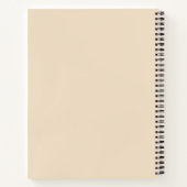 Carnet Simple femme afro (Dos)