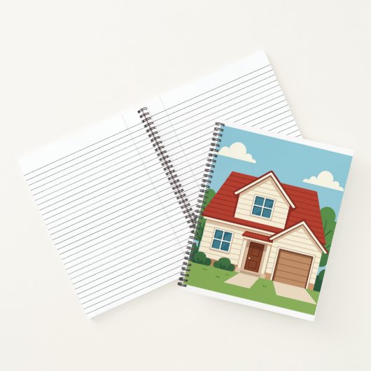 Carnet Simple house (Intérieur)