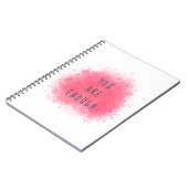 Carnet Simple Inspiration Vous Êtes Assez Citation D'Affi (Côté gauche)