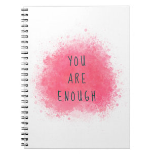 Carnet Simple Inspiration Vous Êtes Assez Citation D'Affi