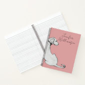 Carnet Simple Labrador Dog Art Custom (Intérieur)