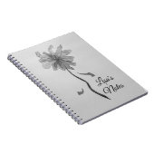 Carnet Simple marguerite (Côté Droit)