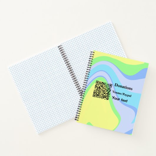 Carnet Simple minimum ajouter des dons de code-barres ven (Intérieur)