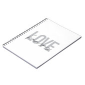 Carnet Simple, modern, urban, cool design of Love Kansas (Côté gauche)