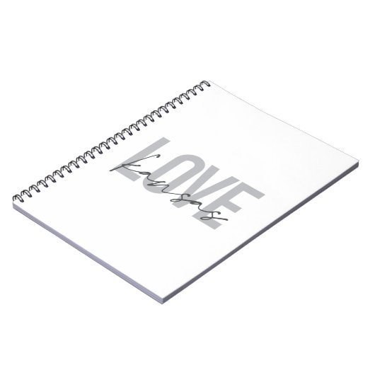 Carnet Simple, modern, urban, cool design of Love Kansas (Côté gauche)