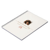 Carnet Simple Moderne Écriture Tendances Arc-en-ciel (Côté gauche)