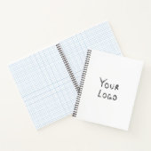 CARNET SIMPLE MODERNE MODERNE MONOGRAM ÉLÉGANT CHIC STYLE (Intérieur)