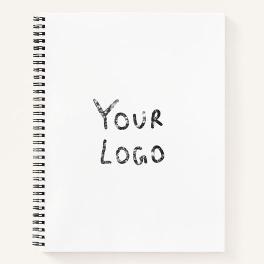 CARNET SIMPLE MODERNE MODERNE MONOGRAM ÉLÉGANT CHIC STYLE (Devant)