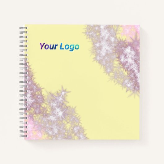 CARNET SIMPLE MODERNE MODERNE MONOGRAM ÉLÉGANT CHIC STYLE (Devant)