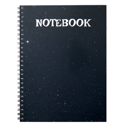 Carnet Simple night NOTEBOOK (Devant)