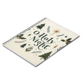 Carnet Simple Noël O Holy Night (Côté gauche)