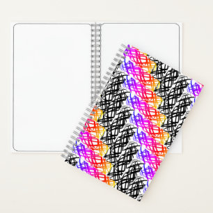 Carnet Simple Scribble Os à hareng Personnalisé