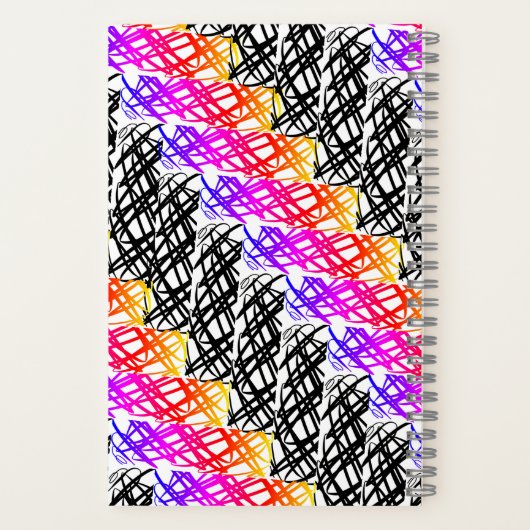 Carnet Simple Scribble | Os à hareng | Personnalisé (Verso)