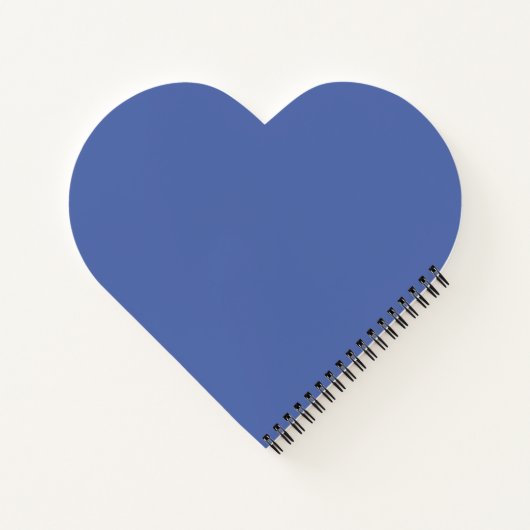 Carnet Simple Style Chake Rustique Bleu (Dos)