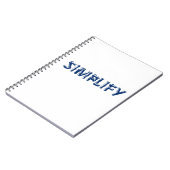 Carnet Simplifier (Côté gauche)