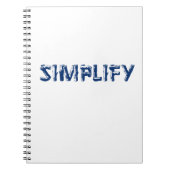 Carnet Simplifier (Devant)