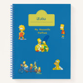 Carnet Simpsons Family Portrait Notebook (Devant)