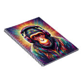 Carnet Singe avec casque audio (Côté Droit)