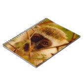 Carnet Singe Cheeky. (Côté gauche)