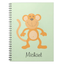 Singe de dessin animé mignon