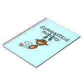 Carnet Singe de gymnastique (Côté gauche)