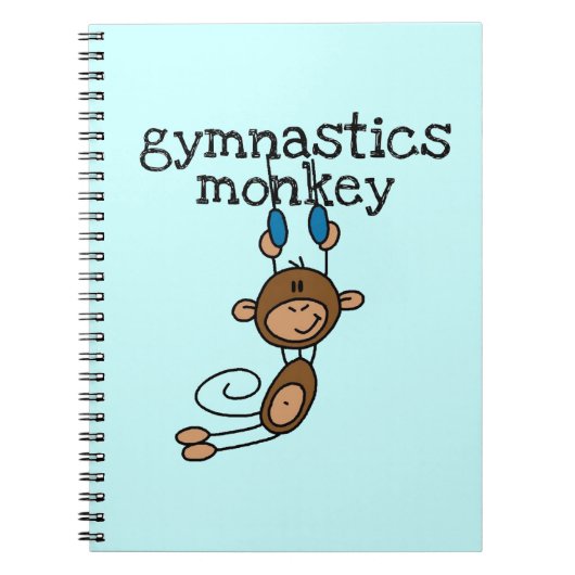 Carnet Singe de gymnastique (Devant)