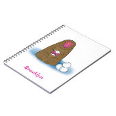 carnet singe des neiges (Côté gauche)