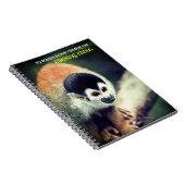 Carnet Singe écureuil dans l'arbre (Côté Droit)