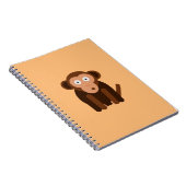 Carnet Singe mignon personnalisé (Côté Droit)