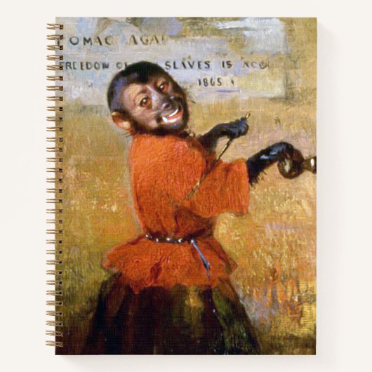 Carnet Singe souriant (Devant)