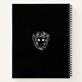 Carnet Singe tribal noir et blanc (Dos)