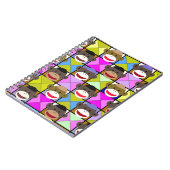 Carnet Singes de damier (Côté gauche)