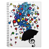 Carnet Singin' dans la pluie (Devant)