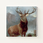 Carnet Sir Edwin Landseer | Monarque du Glen, 1851 (Dos)