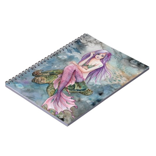 Carnet Sirène - A bas dans Atlantis (Côté gauche)