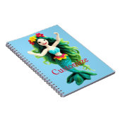 Carnet Sirène à poil vert Thunder_Cove (Côté Droit)
