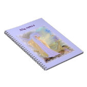 Carnet Sirène aux cheveux néon (Côté Droit)