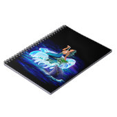 Carnet Sirène avec dauphin (Côté gauche)