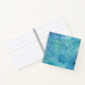 Carnet Sirène - Bleu (Intérieur)