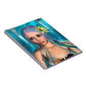 Carnet Sirène Bleue (Côté Droit)