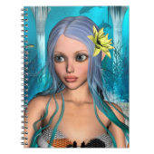Carnet Sirène Bleue (Devant)