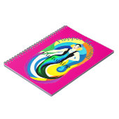 Carnet Sirène Colorée Flapper Thunder_Cove (Côté gauche)